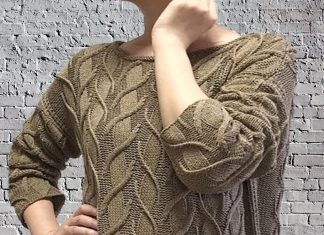 Spiral Burgu Örgü Modeli Yapılışı