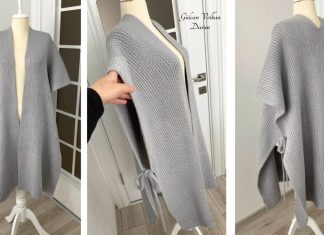 Tığla Örgü Panço Yapılışı