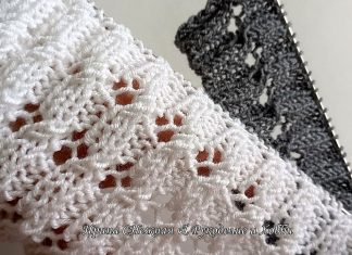 İki Şişle Kolay Ajurlu Örgü Modeli Yapılışı