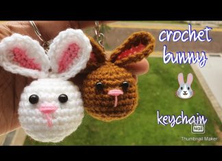 Amigurumi Tavşan Anahtarlık Nasıl Örülür?