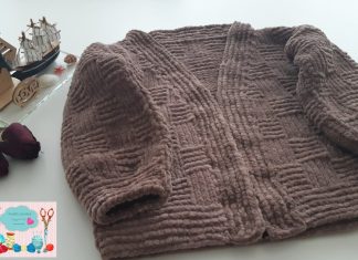 Kadife İple Bebek Hırkası Nasıl Örülür?