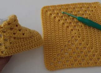 Motiften Bebek Patiği Yapılışı