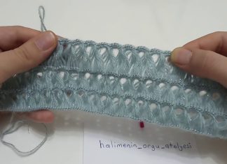 Oklava Örgüsü Yelek Örneği Yapılışı