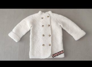 Örgü Bebek Hırkası Anlatımlı
