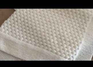 Şişle Bebek Battaniyesi Nasıl Örülür?