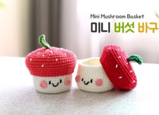 Amigurumi Mantar Örgü Sepet Yapılışı