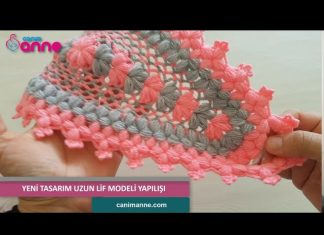 İki Renkli Kolay Lif Modeli Yapılışı