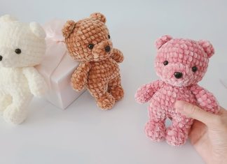 Kadife İple Amigurumi Ayıcık