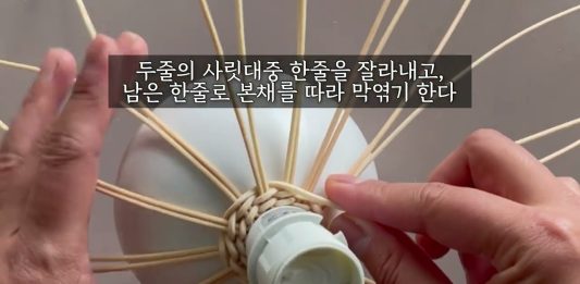 Rattan Avize Yapımı