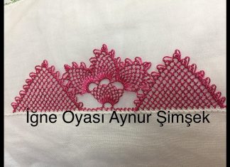 İğne Oyası Havlu Modelleri Anlatımlı