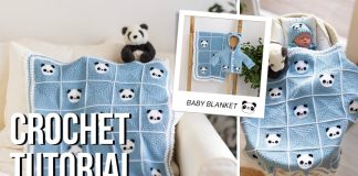 Panda Bebek Battaniyesi Yapılışı