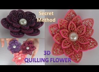 Quilling Çiçek Nasıl Yapılır? 1