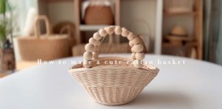 Rattan Oval Sepet Yapımı