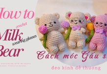 Amigurumi Gözlüklü Ayıcık Nasıl Örülür?