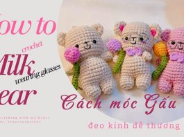 Amigurumi Gözlüklü Ayıcık Nasıl Örülür?