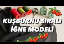 İğne Oyası Kuşburnu Modeli Yapılışı