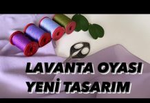 İğne Oyası Lavanta Örneği