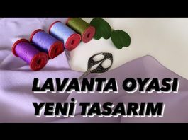 İğne Oyası Lavanta Örneği