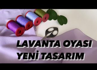 İğne Oyası Lavanta Örneği