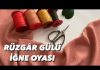 Rüzgar Gülü Sıralı İğne Oyası Yapılışı