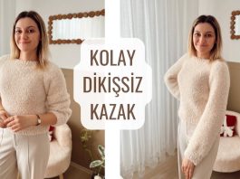 Kolay Dikişsiz Kazak Nasıl Örülür?