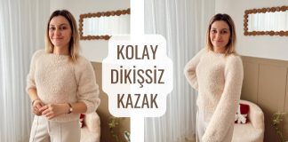 Kolay Dikişsiz Kazak Nasıl Örülür?