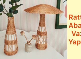 Rattan Abajur Nasıl Yapılır?