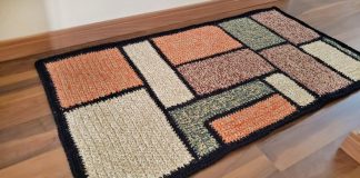 Patchwork Örgü Halı Yapılışı