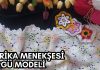 Afrika Menekşesi Motif Yapılışı