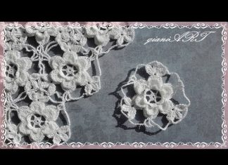 Dantel Üçgen Motif Yapılışı