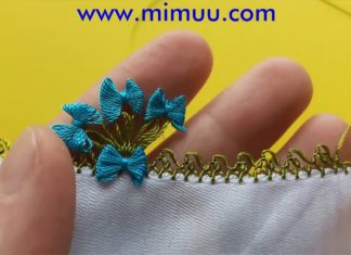 İğne Oyası Fiyonk Modelleri Yapılışı