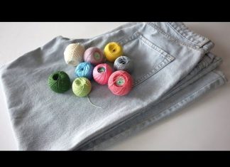 Nakışla Kot Pantolon Nasıl Süslenir?