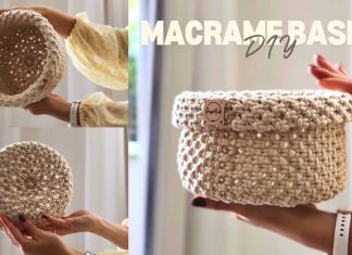Makrome Sepet Yapılışı
