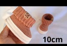 Tığla Örgü Bebek Patik Yapılışı
