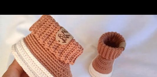 Tığla Örgü Bebek Patik Yapılışı