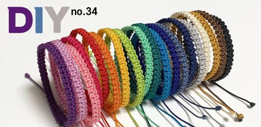 Yeni Başlayanlar için Kolay Makrome Bileklik Yapılışı