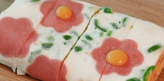 Yumurtalı Çiçek Rulo Yapılışı