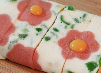 Yumurtalı Çiçek Rulo Yapılışı