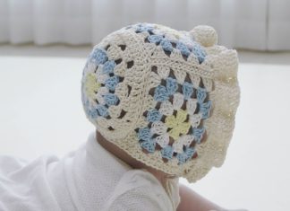 Motifli Bebek Örgü Şapka Yapılışı
