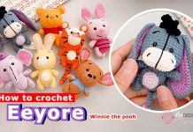 Tığ İşi Amigurumi Eşek Eeyore