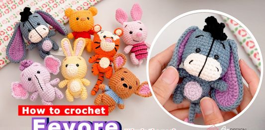 Tığ İşi Amigurumi Eşek Eeyore