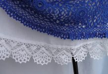 Kenar Danteli Uç Dantel Modeli