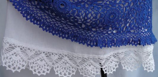 Kenar Danteli Uç Dantel Modeli