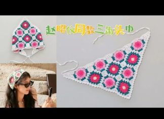 Yazlık Örgü Bandana Yapılışı