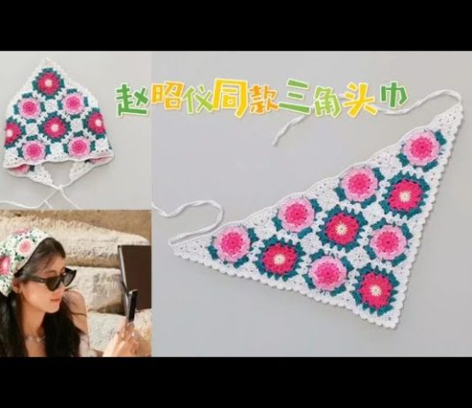 Yazlık Örgü Bandana Yapılışı