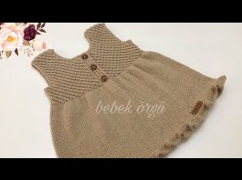 Bebek Jile Elbise Modelleri Anlatımlı