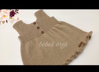 Bebek Jile Elbise Modelleri Anlatımlı