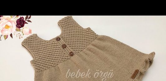 Bebek Jile Elbise Modelleri Anlatımlı
