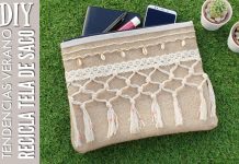 Çuval Bezinden Boho Çanta Nasıl Dikilir?