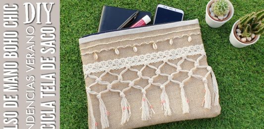 Çuval Bezinden Boho Çanta Nasıl Dikilir?
